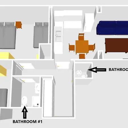 Apartment Modern Style Central